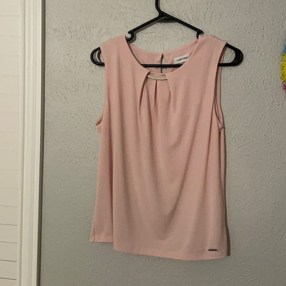 Light pink Calvin Klein blouse